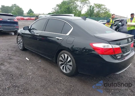 2015 Honda Accord Hybrid Ex-L from USA, damaged, VIN 1HGCR6F56FA012053